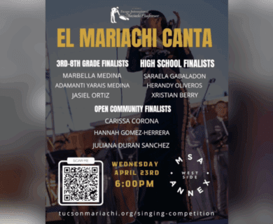 Enjoy yourself at El Mariachi Canta Competition Wednesday on Tucson's Westside